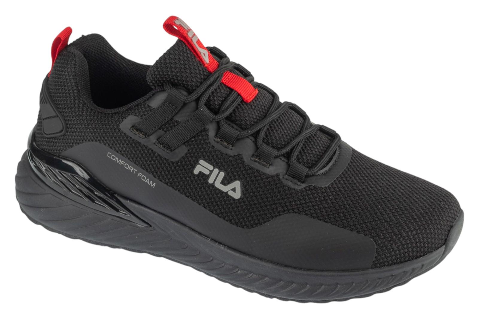 Fila Solrack, Herren schwarze Sneaker 44