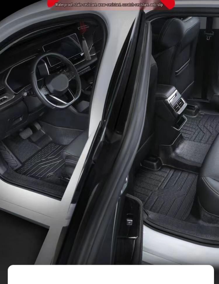 Geely Binyue Cool TPE Car Floor Mats – Waterproof, Wear-Resistant, Eco-Friendly, with Door Sill Protection
