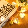 Valentine's Day Romantic LED Heart Fairy Lights for Bedroom & Proposal Decoration