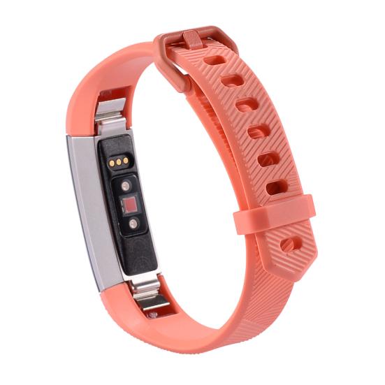 Cinturino di ricambio in silicone morbido di colore solido per Fitbit Alta HR