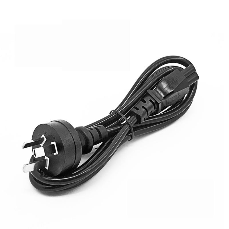 3 Prong Laptop Charging Cable Power Cord Suitable for Multiple Laptop Brands Fast Charging and Overload Protections