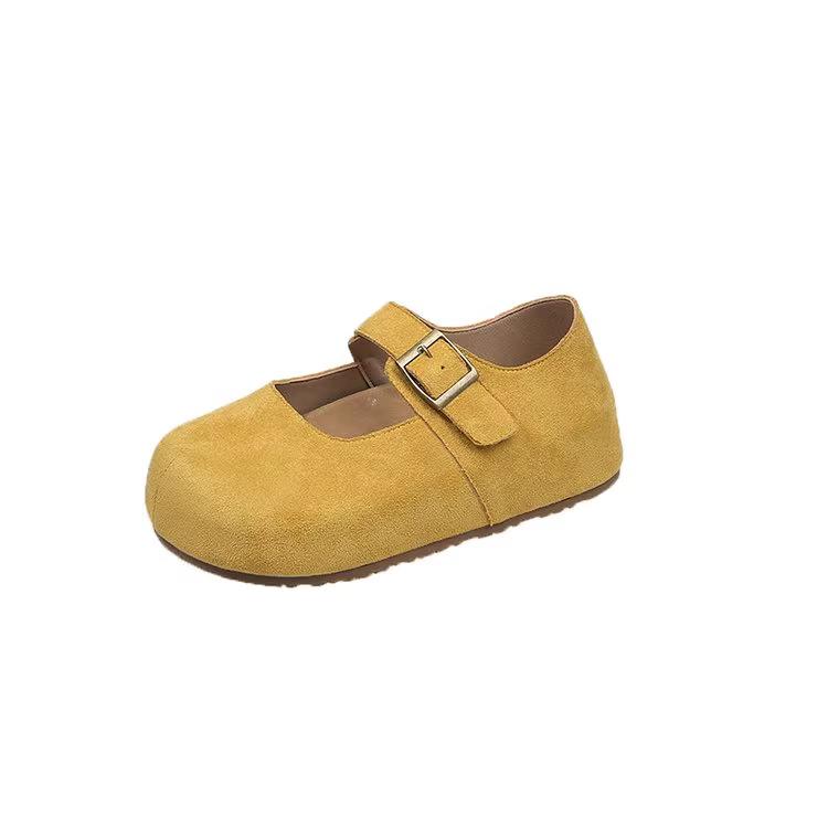 Muffin thick-soled ugly cute Mary Jane single shoes women's fashion non-slip retro versatile flat casual shoes