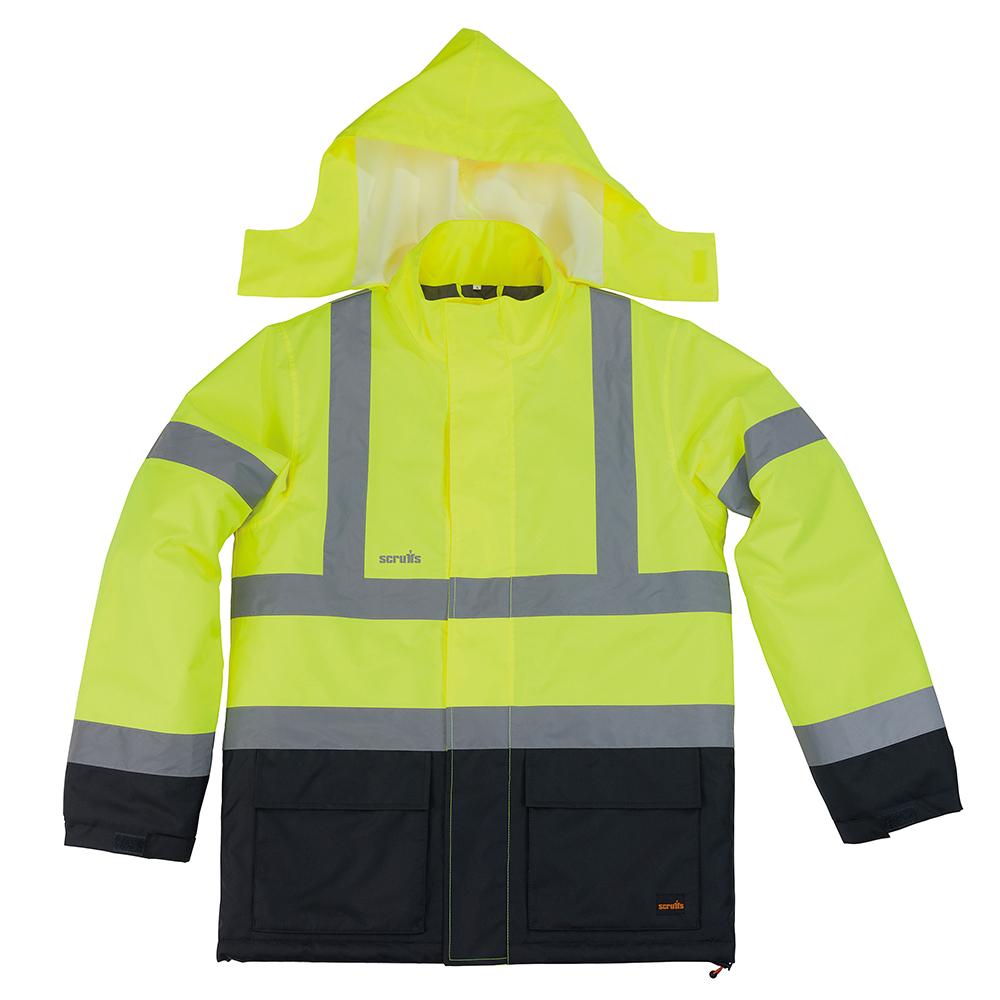 Scruffs Unisex Adult Hi-Vis Waterproof Jacket