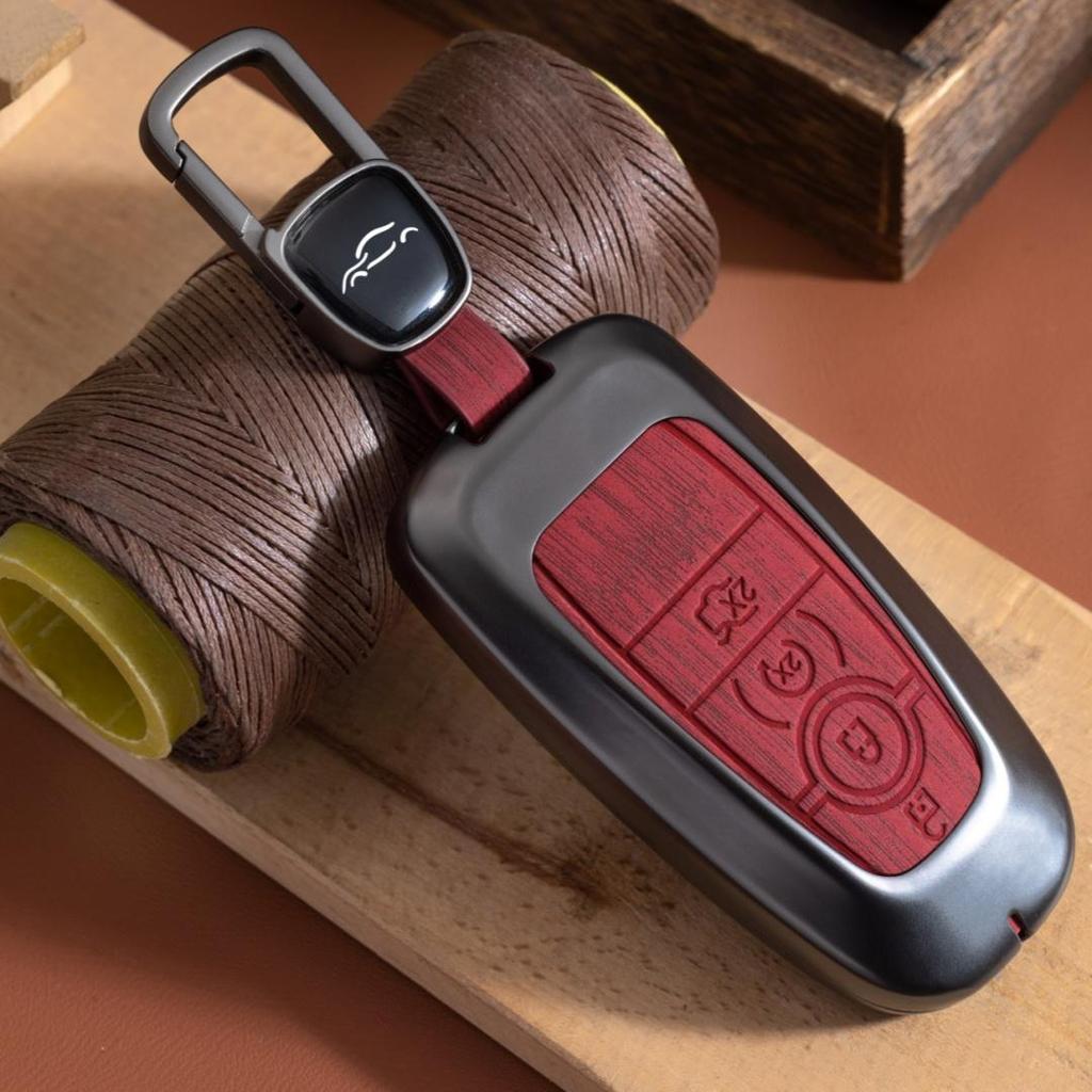 4 Buttons Car Remote Key Case Cover Shell Fob For Ford Edge Fusion Mustang Explorer F150 F250 F350 Ecosport Protector Holder Keyless