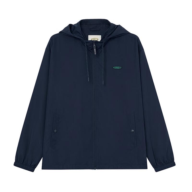 HAZZYS Men's 2025 Spring PHIZ Series Detachable Hood Outdoor Jacket