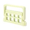 8 Holes Root Canal File Holder Endodontic File Dental Bur Stand Dental AccessoriesLight Yellow
