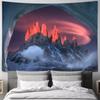 Beautiful Snowcapped mountains at sunset Mountains Tapestry Decoration Bedroom Dormitory Background Cloth Room Club Tapestry
