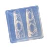 2pcs/1pc Reusable Silicone Nail Molds For Creating Intricate 3D Photo Frame Designs Manicure Art Decoration Mould