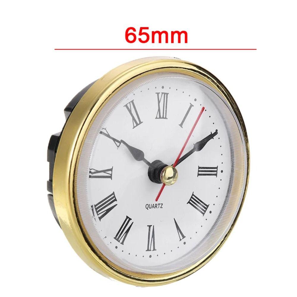 Round Clocks Head Gold Clock Insert Movement Decor Clock Insert Round Clock  Wall Clock