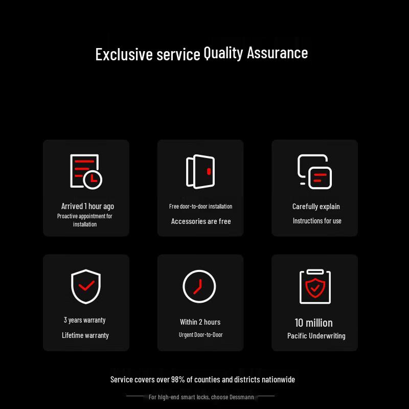 Desmann Longting T5 Smart Fingerprint Door Lock