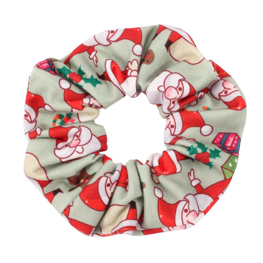 Christmas Hair Ring Set: Snowman, Bells, Santa Hat, Antlers, Candy Cane & Festive Accessories