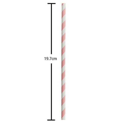 SSORA Paper Straws, Pink and Blue Stripes, Disposable, Pack of 150, Perfect for Events, Birthdays, Weddings, Parties, Celebrations, and Christmas Deco