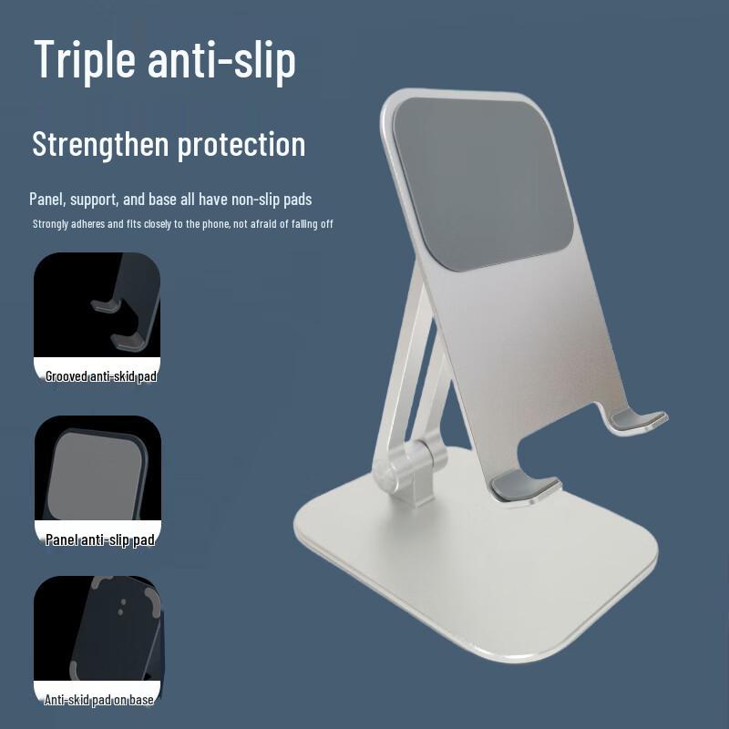 OuJieWang Foldable Aluminum Alloy Phone & Tablet Stand