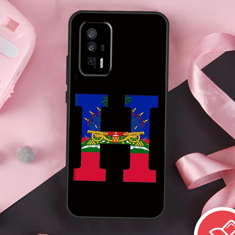 Vintage Haiti Haitian Flag Case For Xiaomi 14 Ultra Mi 15 13 11T 12T 13T 14T Pro POCO X7 Pro X3 X5 X6 F5 F6 F7 Cover