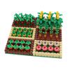 MOC Farm Cattle Horse Carriage Transport Stable Vegetable Garden Bricks Model Building Blocks Toys for Children Christmas Gifts