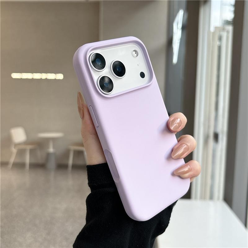 al Liquid Silicon Magnetic For  Wireless Case for For Iphone 17 16 1 14 17Pro Max Touch Camera Button Matte Soft Cover