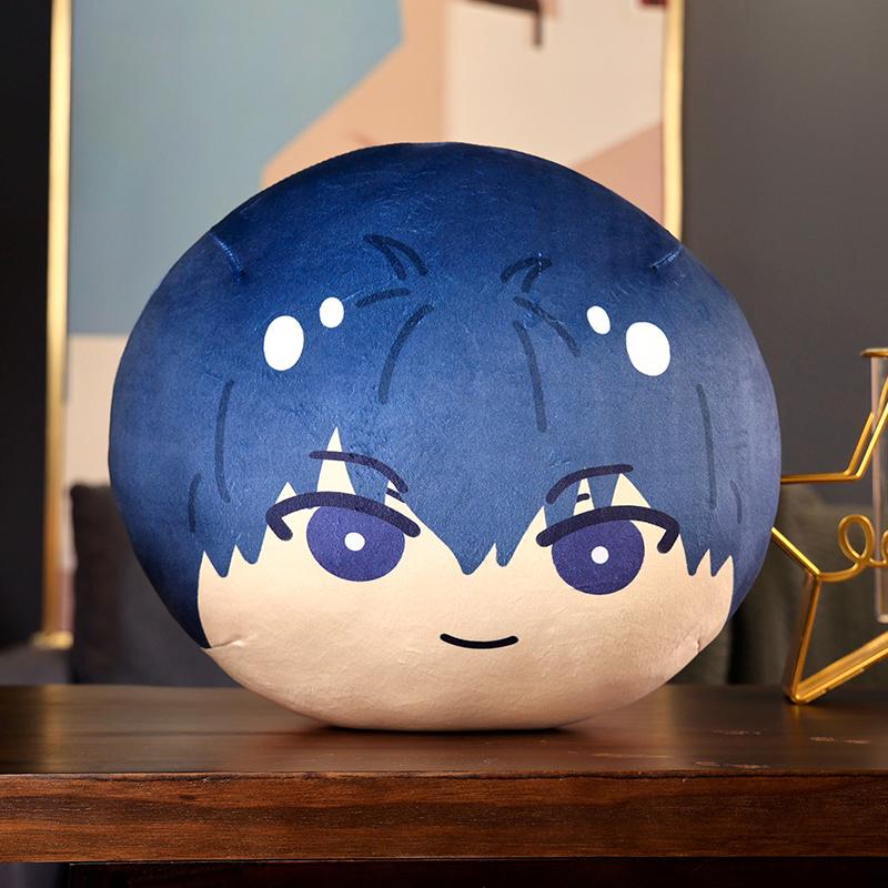 Blue Lock Pluche Speelgoed Schattige Bachira Meguru Isagi Yoichi Itoshirin Chigiri Hyoma Pop Zacht Sierkussen Kussen Hanger Kerstcadeaus 40cm