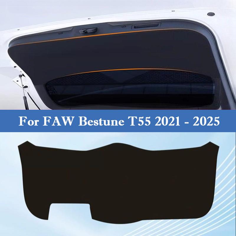For FAW Bestune T55 2026-2026 Car Trunk Door Anti Kick Tailgate Anti-Scratch Protector Sticker Cargo Liner Interior Accessories