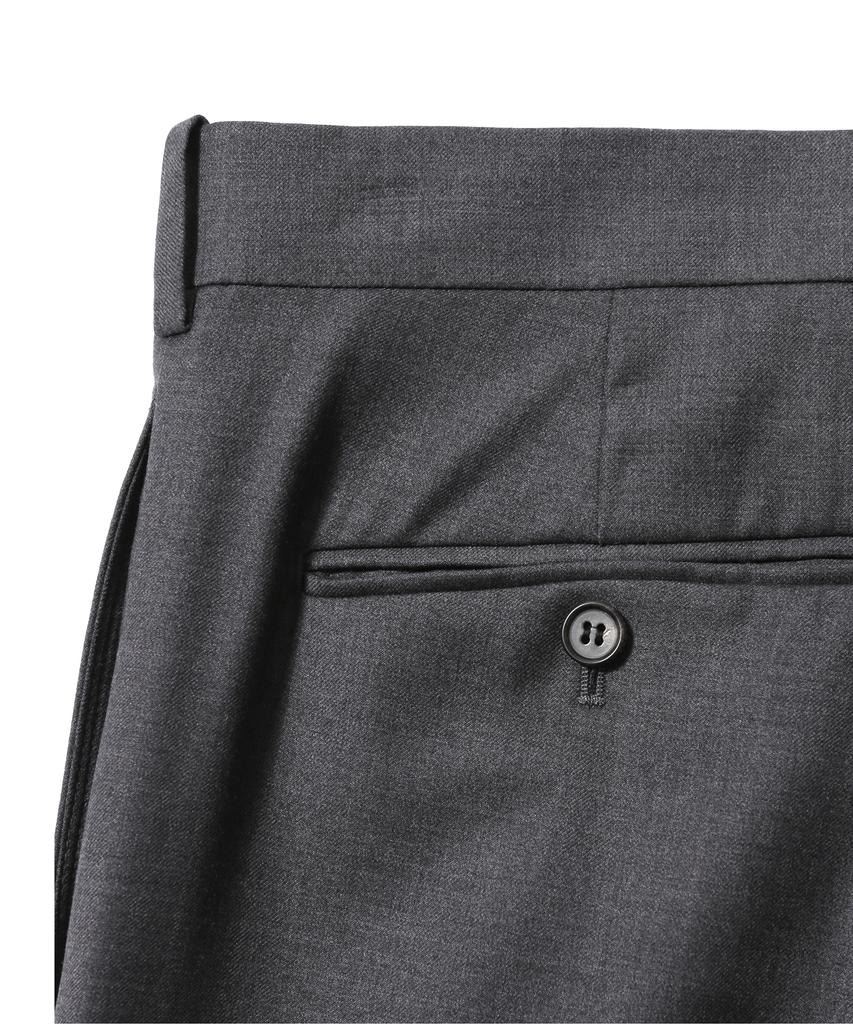Bancheu Worsted Wool Trousers - Grey
