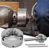 1 Set Z011 3-Backen-Drehfutter Selbstzentrierend Präzisionsspannzange Bohrer Zubehör für Holzbearbeitungswerkstatt Hobbyist Reparatur Fabrik
