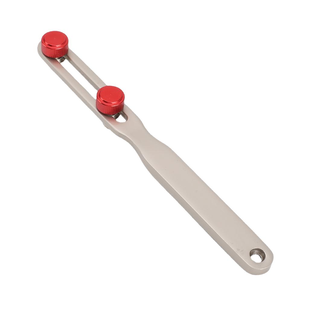 2 Jaw Watch Opener 60mm Opening Accurate Metal Wrench Type Watch Case Back Opener for Repairing