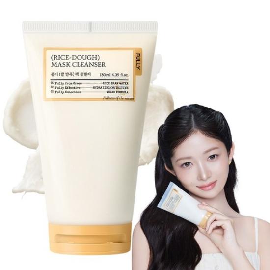 

Pully Rice Dough Pack Cleanser 130ml Deep Cleansing & Brightening Rice-Based Facial Pack Cleanser