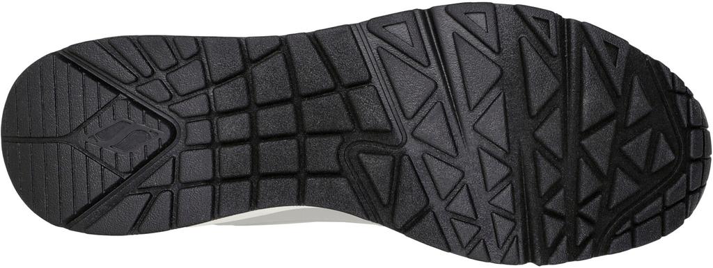 Skechers Uno - Stand On Air кроссовки (52458) светло-серый/черный