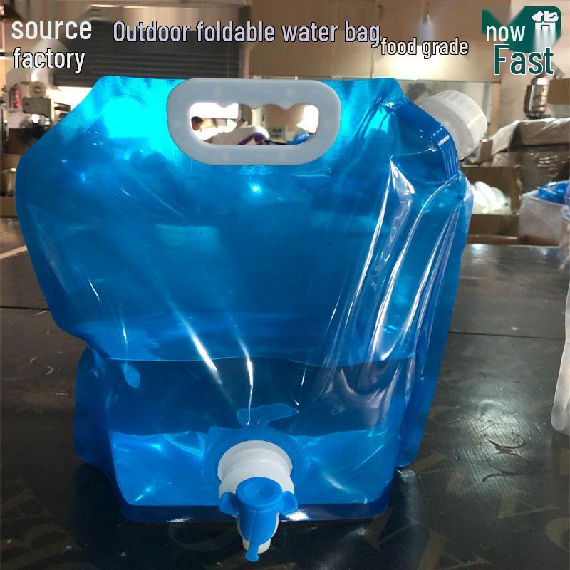 Portable Folding Large-Capacity Water Storage Bag for Camping, Hiking, Travel, and Cycling