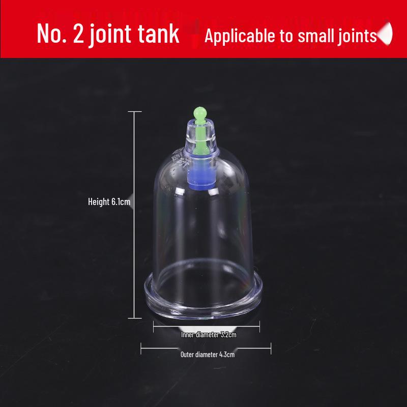 Home Cupping Device: Large Single Can Vacuum Suction Set