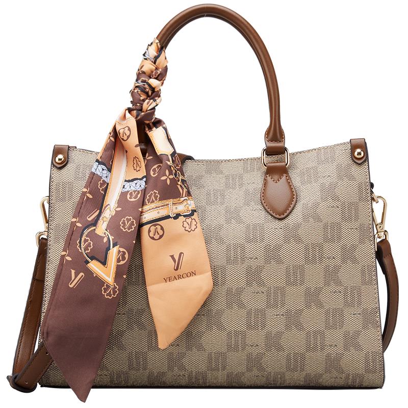 Женская сумка-тоут Yierkang большой вместимости на плечо