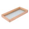 Bathtub Tray Beech Wood Delicate Look Pressure Resistant Versatile Tub Tray for Wine Coffee Tea