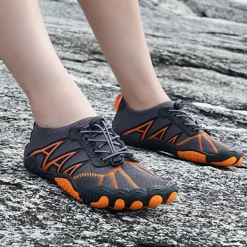 Neue Herren Schnelltrocknende Aqua Rutschfeste Wasserschuhe Damen Paare Outdoor Waten Atmungsaktive Strand Schwimmen Fünf-Finger-Sneaker 2025
