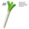 Engaging Cat Toys for Indoor Play Silicone Scallion Toy, Kitten Chew Toy with Silver Vine And Crinkle Paper, Teeth Cleaning Dental Care, Boredom