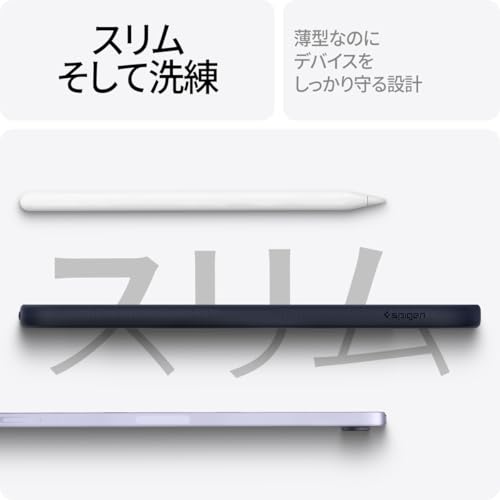 Spigen iPad mini 7 (A17 Pro, 2024, 7th Generation) / iPad mini 6 (2021, 6th Generation) Case, Apple Pencil Compatible, Shockproof Slim Tablet Cover -