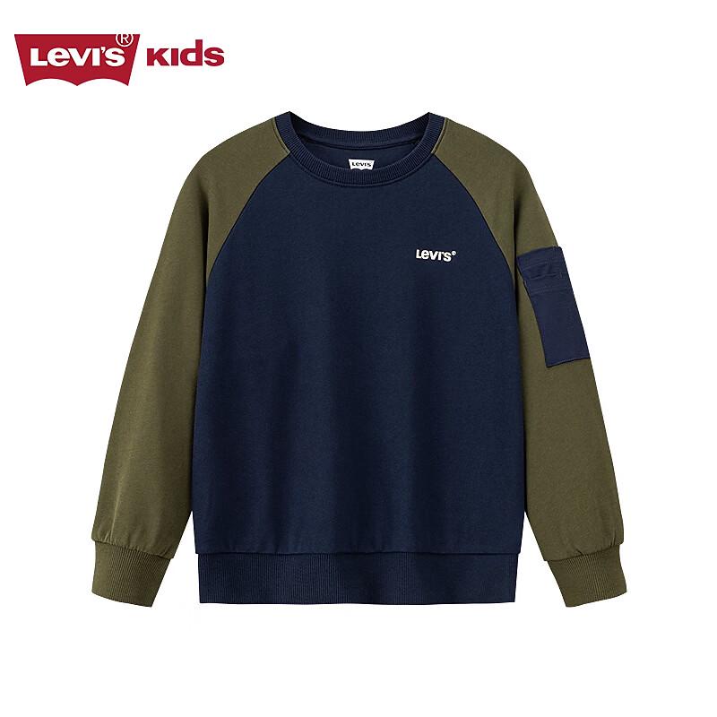 Levi's Youth Boys' Raglan Long-Sleeve Sweatshirt