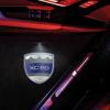 2Pcs LED R Design Logo Emblem Car Door Welcome Lights Laser Projector Lamp for Volvo XC40 XC90 XC60 S90 S60 S80 S80L V40 V90 V60