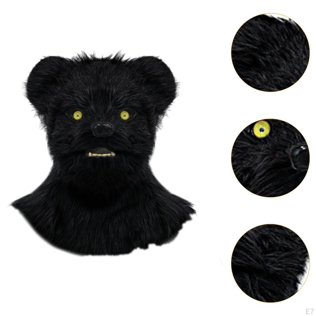 Animal Head Costume Mask for Halloween Role-Playing Fun