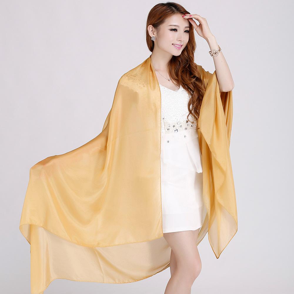 [BYSIFA] Ladies Metal Grey Silk Scarf Shawl 180*110cm Oversize Design Female Scarves Wraps Summer Sunshade Shawls Black Pink