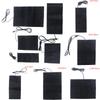 7 Tailles USB Chauffant Fibre de Carbone Chaud Coussinets Chauffants Veste Manteau Gilet Chauffant