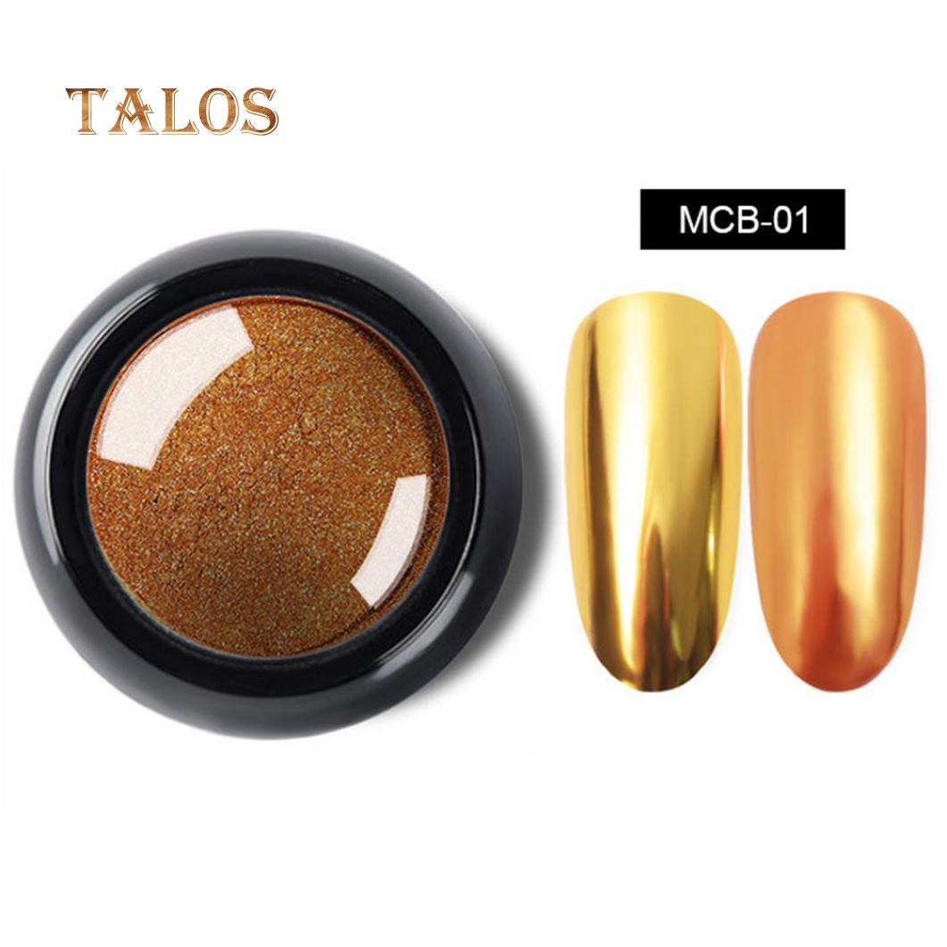 

Порошок для маникюра с эффектом металлического блеска one size