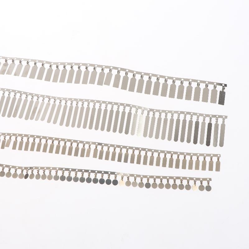 Stamping Terminal, Circular Nickel Plate, Butt Welding Terminal Plate, Wire Clip, Nickel Plate, 18650 Battery Cell Spring Plate