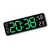 Multifunctional Electronic LED Table Clock with Time Week Temperature Display 2 Alarms 12/24 Hour Format Snooze Function