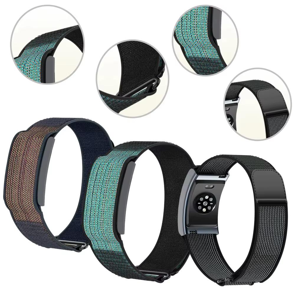 Cinturino Originale per Amazfit Helio Strap Braccialetto Sportivo Bracciale Regolabile Trail Braccialetto in Nylon cinturino per orologio Amazfit Helio