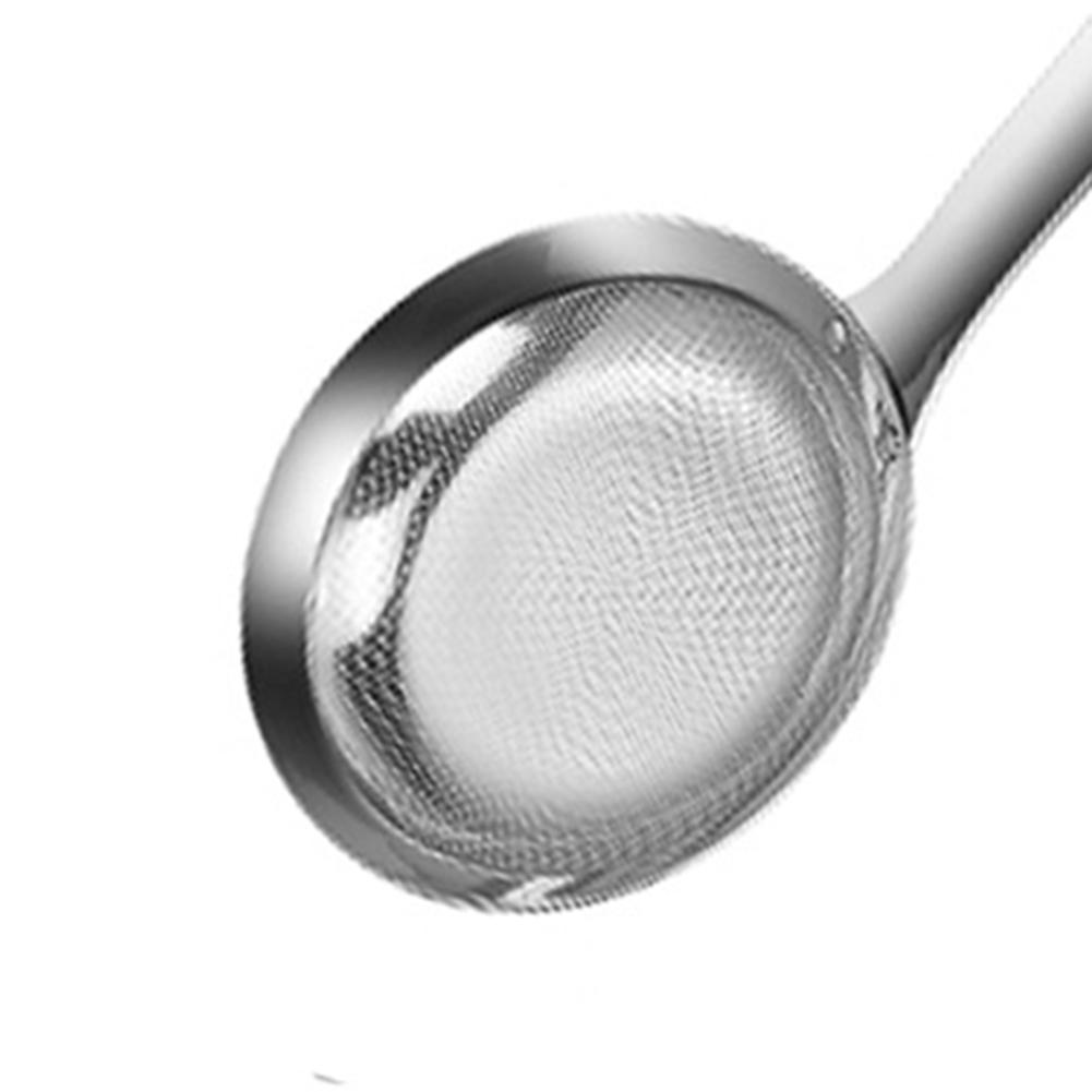 Finmaskad Silskopa Långt Handtag Sked för Heta Grytor Multifunktionell Värmetålig Köksredskap