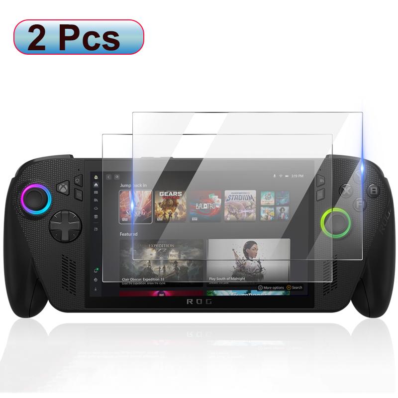 Für ROG Xbox Ally X Gehärtetes Glas Displayschutzfolie 9H HD Kratzfestes TPU Hülle Schutzglas für ROG Xbox Ally Zubehör