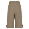 Women's Fashion  Color Pocket Five-Foot Loose Elastic Waist Cotton Linen Shorts