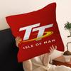 Motorcycle I-Isle Of Man TT Personalized Pillow Cover Kids Bedroom Wild Party Decor Pillowcase kid Birthday shower Gift