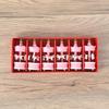 6PCS Christmas Wooden Carousel Horse Miniature Ornaments Christmas Tree Hanging Pendants New Year Gift Toy Kid Home Party Decor