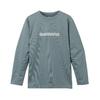 Dry Logo Long Blue Gray WS [Shimano] T-Shirt, Sleeve, SH-022W