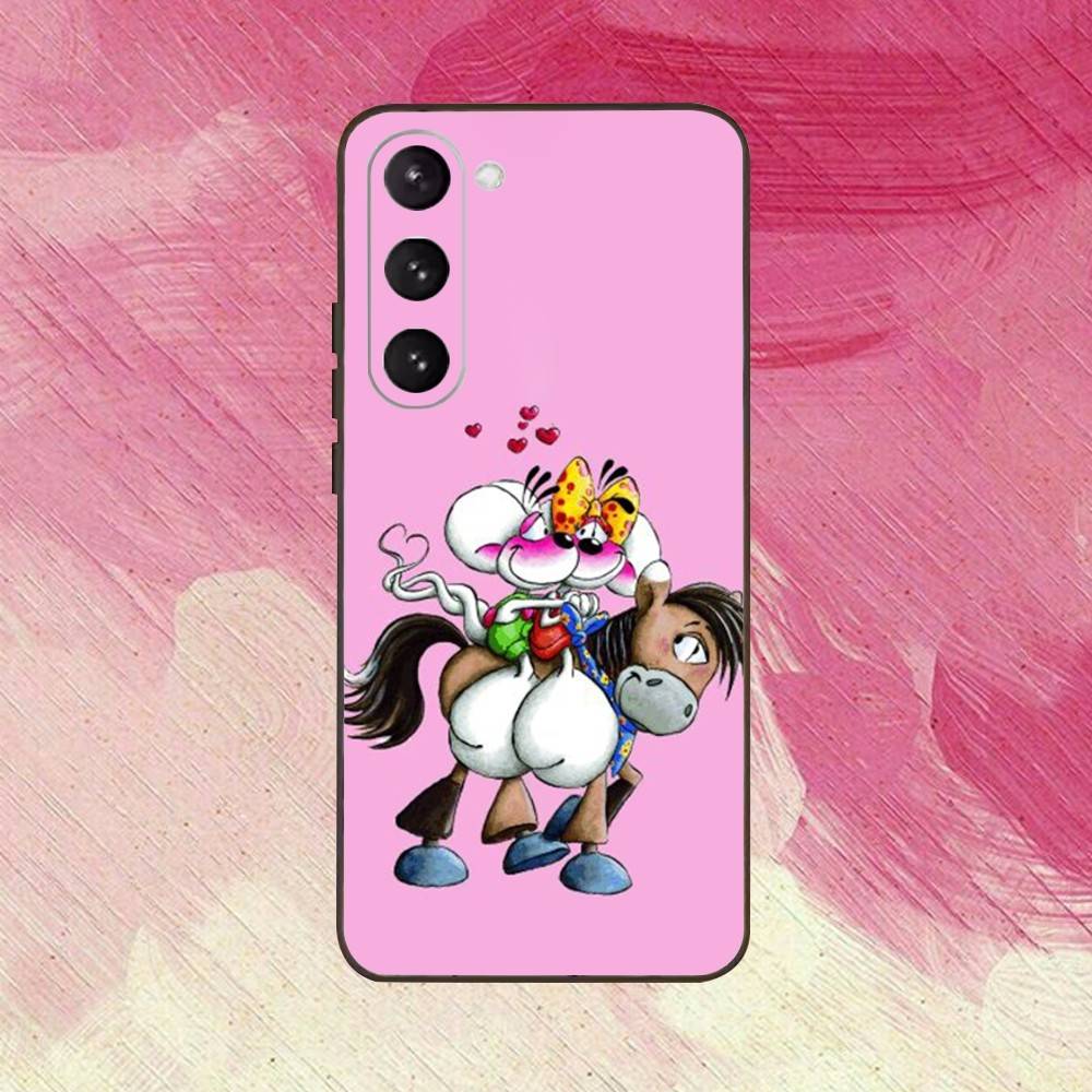 

CUTE D-Diddl R-Rat-DR Phone Case For Samsung Galaxy A73,A72,A71,A70,A53,A52,A51,Others Soft Black Cover Samsung a30 a20
